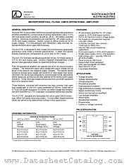 ALD1701APA datasheet pdf Advanced Linear Devices
