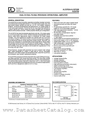 ALD2702B datasheet pdf Advanced Linear Devices