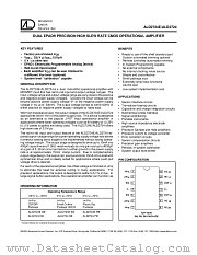 ALD2724PB datasheet pdf Advanced Linear Devices