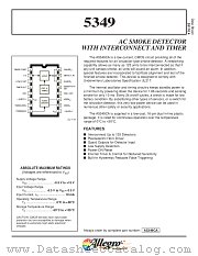 A5349 datasheet pdf Allegro MicroSystems
