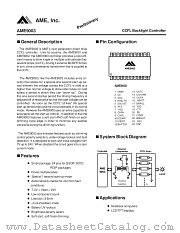 AME9003AEPH datasheet pdf AME