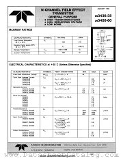 2N3436 datasheet pdf Amelco Semiconductor