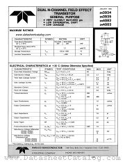 2N3935 datasheet pdf Amelco Semiconductor