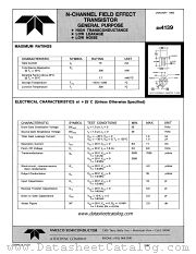 2N4139 datasheet pdf Amelco Semiconductor
