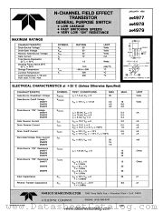 2N4979 datasheet pdf Amelco Semiconductor