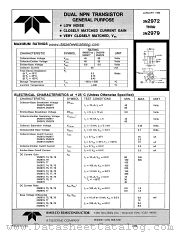 2N2972 datasheet pdf Amelco Semiconductor