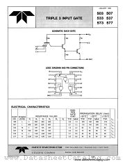 503 datasheet pdf Amelco Semiconductor