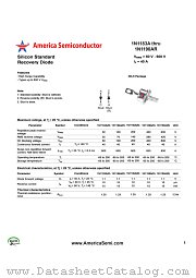 1N1183AR datasheet pdf America Semiconductor