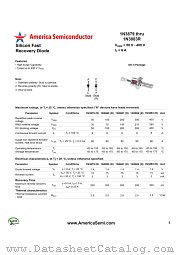 1N3881R datasheet pdf America Semiconductor