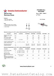 FR12D05 datasheet pdf America Semiconductor