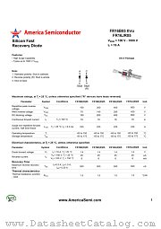 FR16BR05 datasheet pdf America Semiconductor