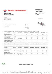 FR70GR05 datasheet pdf America Semiconductor