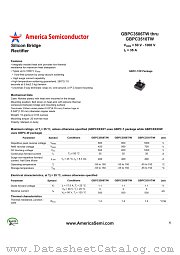 GBPC3506T/W datasheet pdf America Semiconductor