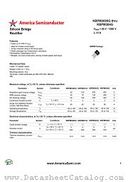 KBPM302G datasheet pdf America Semiconductor