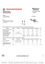 MBR7535R datasheet pdf America Semiconductor