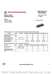 MBRT30040 datasheet pdf America Semiconductor