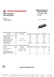 MSRT150120(A) datasheet pdf America Semiconductor