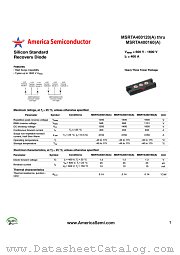 MSRTA400140(A) datasheet pdf America Semiconductor