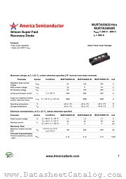 MURTA50020R datasheet pdf America Semiconductor