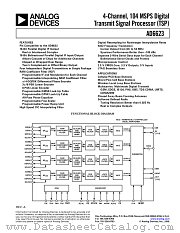 AD6623 datasheet pdf Analog Devices