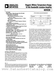 AD203 datasheet pdf Analog Devices