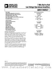 AD8527 datasheet pdf Analog Devices