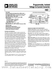1B22AN datasheet pdf Analog Devices