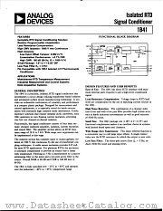 1B41AN datasheet pdf Analog Devices