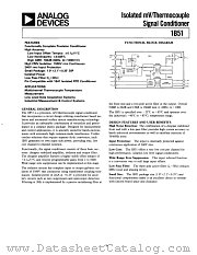1B51AN datasheet pdf Analog Devices