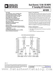 AD10201 datasheet pdf Analog Devices