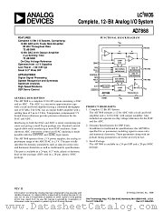 AD7868 datasheet pdf Analog Devices