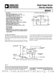 AD22057 datasheet pdf Analog Devices