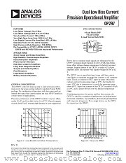 OP297 datasheet pdf Analog Devices