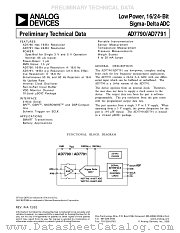 AD7790 datasheet pdf Analog Devices