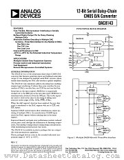 DAC8143 datasheet pdf Analog Devices
