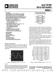 AD8044 datasheet pdf Analog Devices