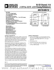 ADG726 datasheet pdf Analog Devices