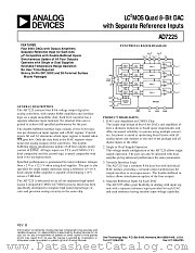AD7225 datasheet pdf Analog Devices