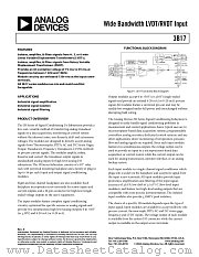 3B17-D-03 datasheet pdf Analog Devices