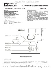 ADN2845 datasheet pdf Analog Devices