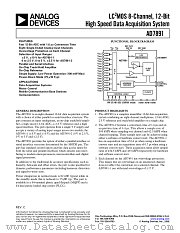 AD7891 datasheet pdf Analog Devices