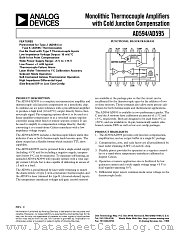 AD594 datasheet pdf Analog Devices