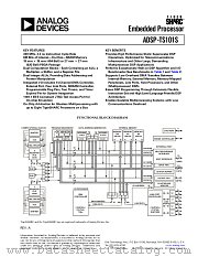 ADSP-TS101-S datasheet pdf Analog Devices