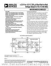AD5302 datasheet pdf Analog Devices