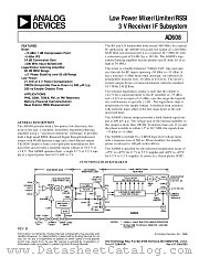 AD608 datasheet pdf Analog Devices