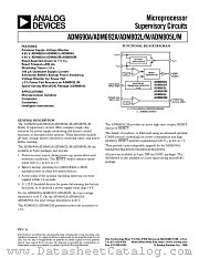 ADM805 datasheet pdf Analog Devices