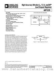 ADP3339 datasheet pdf Analog Devices