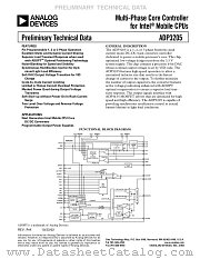 ADP3205 datasheet pdf Analog Devices