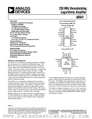 AD641AP datasheet pdf Analog Devices
