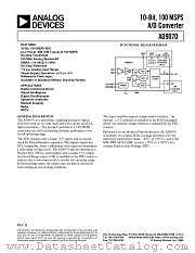 5962-9756301HXC datasheet pdf Analog Devices